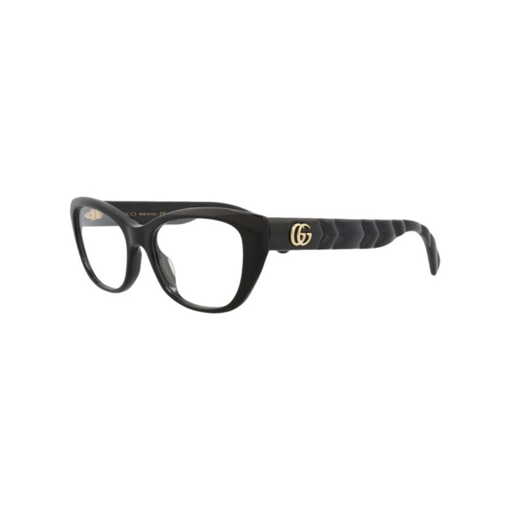 Gucci Cat Eye-Frame Acetate Optical Frames Black Womens - Picture 2 of 6
